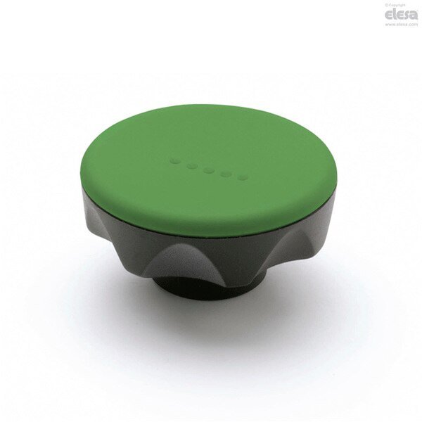 Knobs with rear lobes, ELK.45 B-1/4-20-C17, Elesa, Mfr#: ELK. (inch sizes)